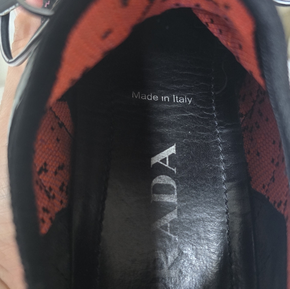 PRADA Dégradé Big Logo knit sock Sneaker - Picture 12 of 15
